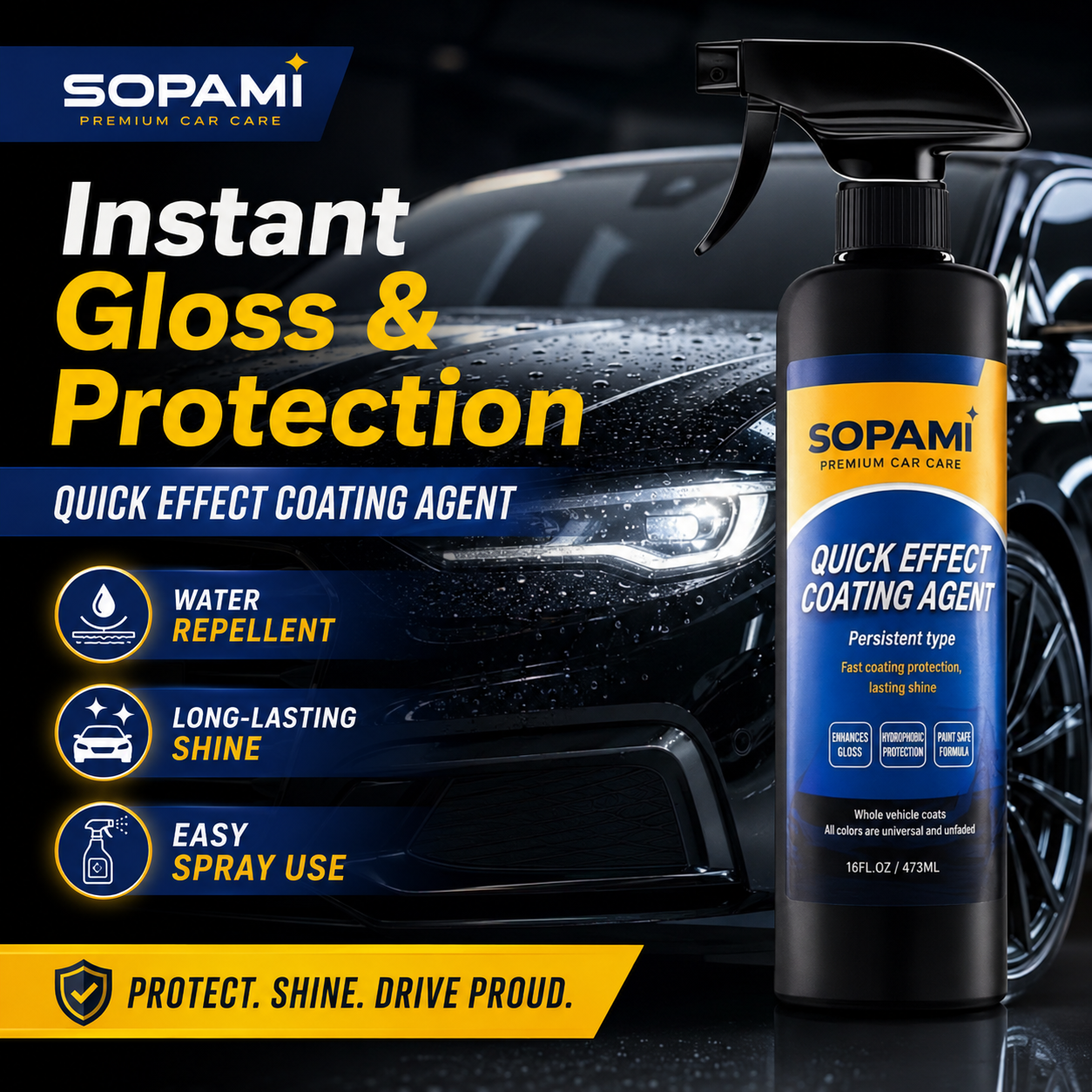Sopami Car Spray – Long-Lasting Car Freshener for a Premium Driving Experience