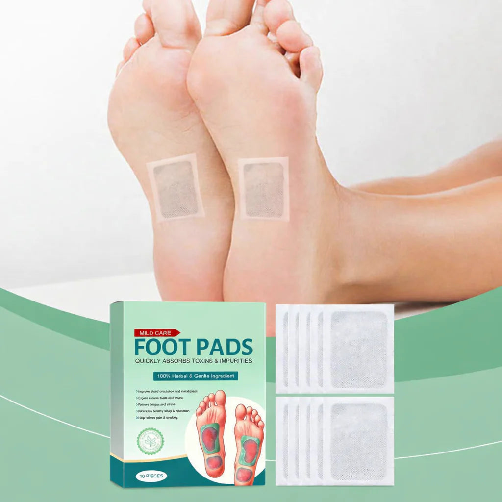 Japanese Style Herbal Foot Patches – Overnight Foot Care & Wellness Patches