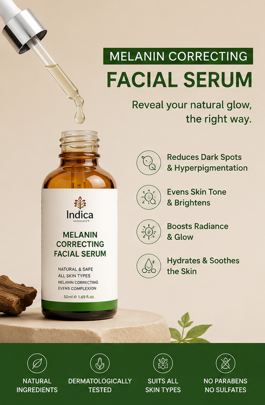 Melanin Correcting Facial Serum – For Dark Spots, Pigmentation & Uneven Skin Tone